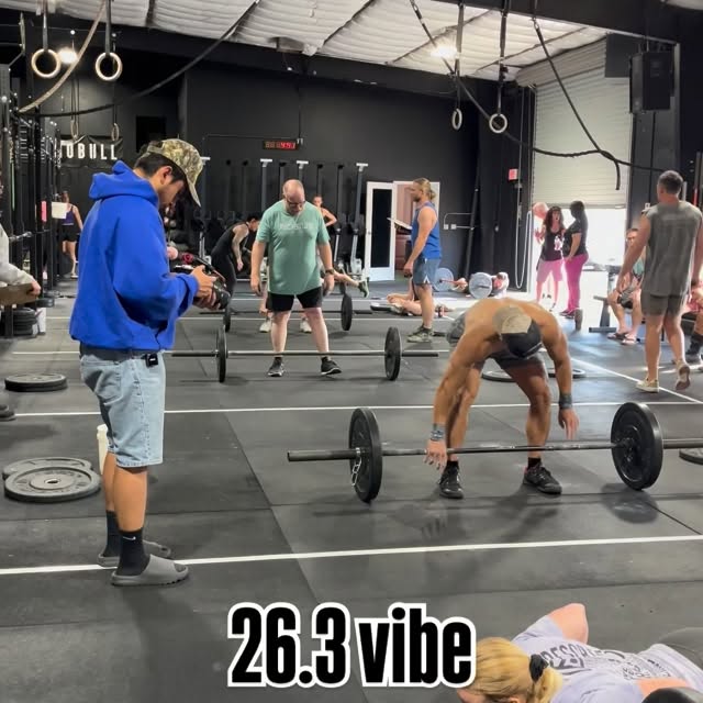 The open is just the best! Thank you CrossFit #crossfit #theopen