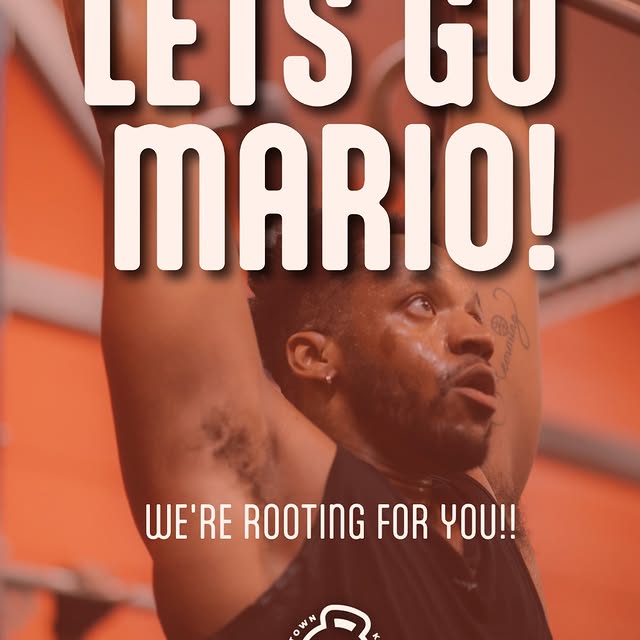 Let’s hear it for Mario! 💪🔥
He’s heading down to Texas to compete in this year’s HYRO…