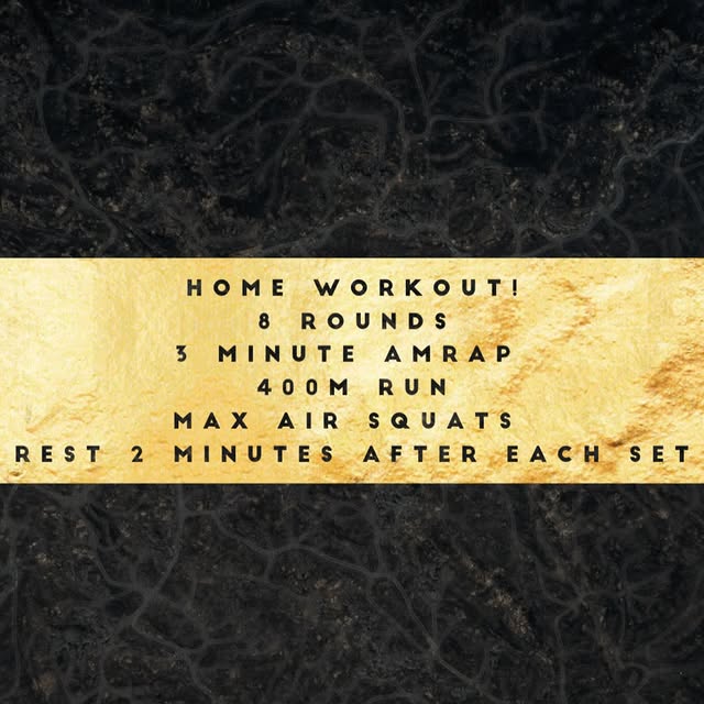 Miss the gym today? Give this one a try!