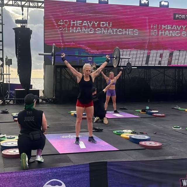 Congratulations to Christine on an amazing showing at Wodapalooza!💪

Competing takes c…