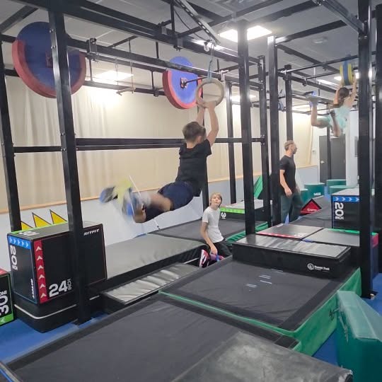 Hop in our classes morning or evening for some serious fun! Kids love it and they are a…