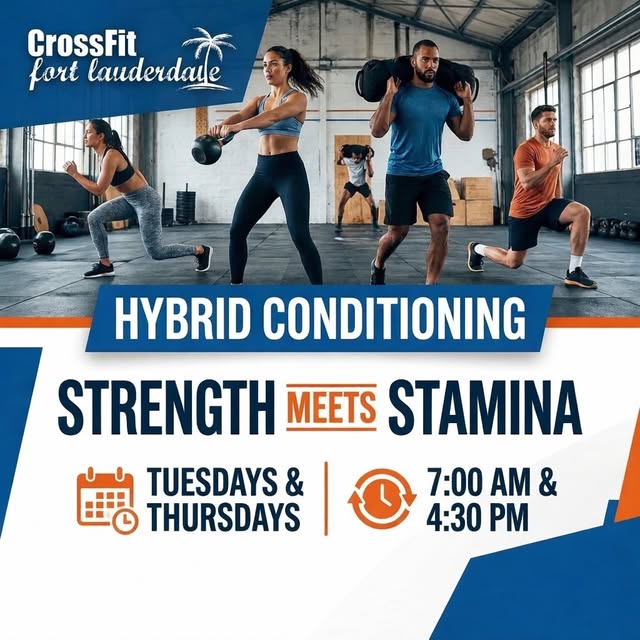HYBRID CONDITIONING
Build Your Engine. Train Like a Fitness Racer.
Hybrid Conditioning …