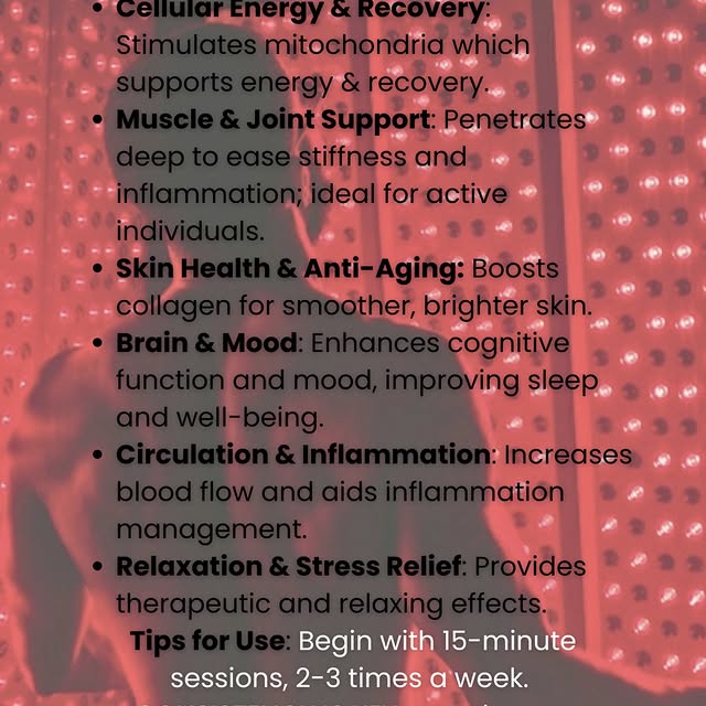 Seasonal blues got you down? Try red light therapy for a warm mood boost among many oth…