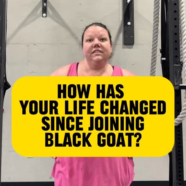 Amanda’s story is powerful.

Since joining Black Goat, she has lost 60 pounds, is movin…