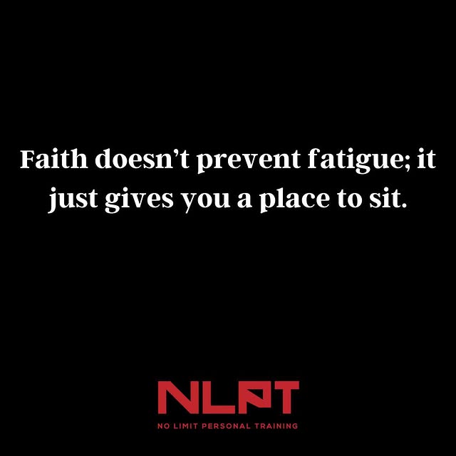 Monday Message 💪👊 Fatigue is part of the process, not a reason to quit.