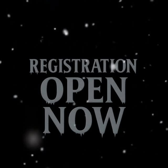 Registration is Live !!!!!
Link in our bio