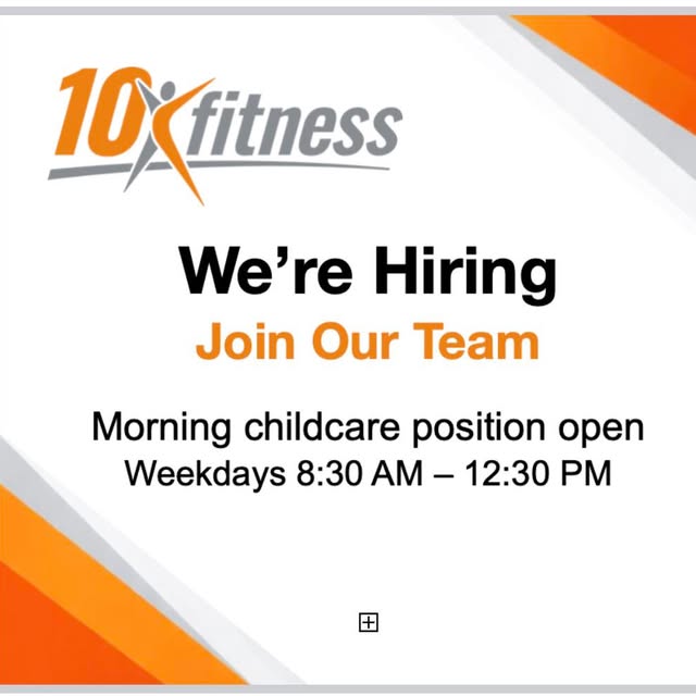 We’re hiring! Morning childcare position available. Message us or use the link below to…