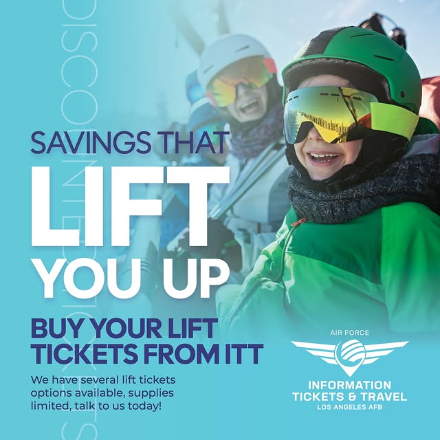 ⛷️ Ski Lift Tickets are here at ITT!
Planning a ski trip? ITT has you covered with disc…