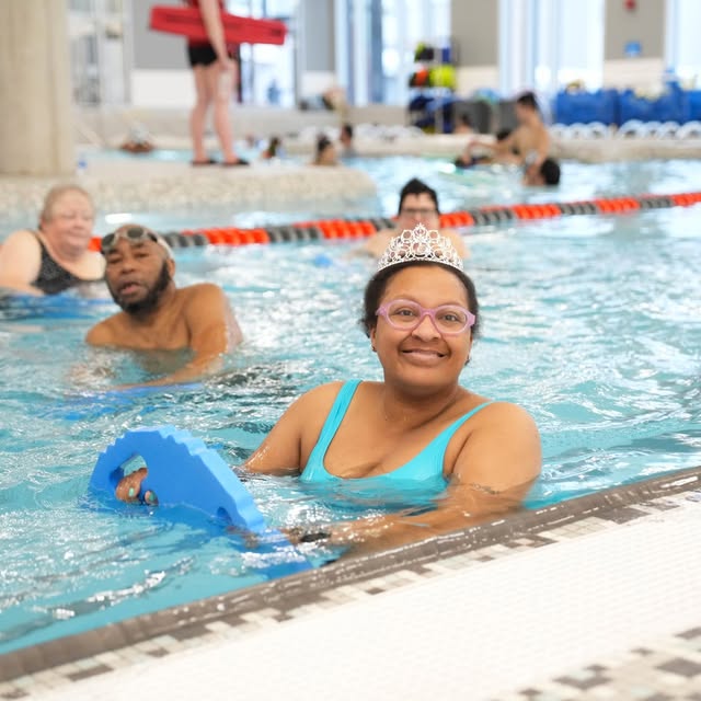 When Aquaria was diagnosed with multiple sclerosis, water aerobics at the YMCA helped h…