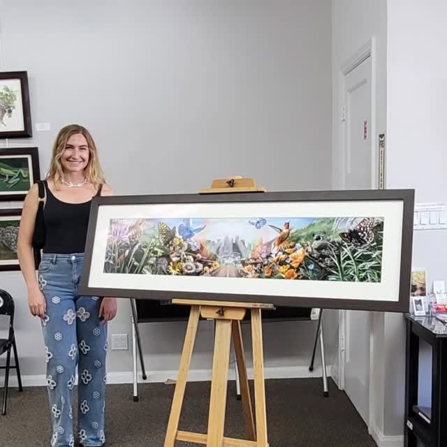 What an incredible night at our Meet the Muralist event.

@artbyjul_ truly showed up an…