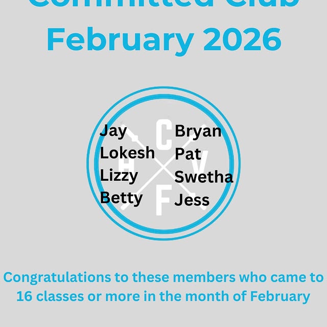 Congratulations to this dedicated group right here! Great work keeping that new year mo…