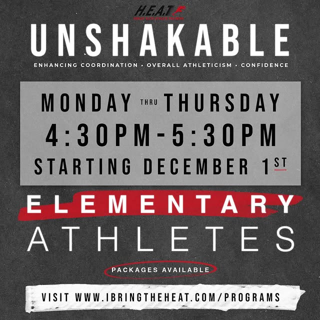Calling all elementary athletes! Join us this winter in laying a foundation for athleti…