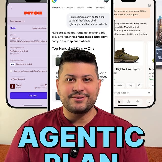 no Shopify store, no problem. Agentic plan is a new way for brands not using Shopify to…