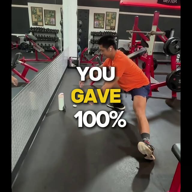 If you can’t give 100%, give what you can. 💪

Because if all you have is 10%… and you …