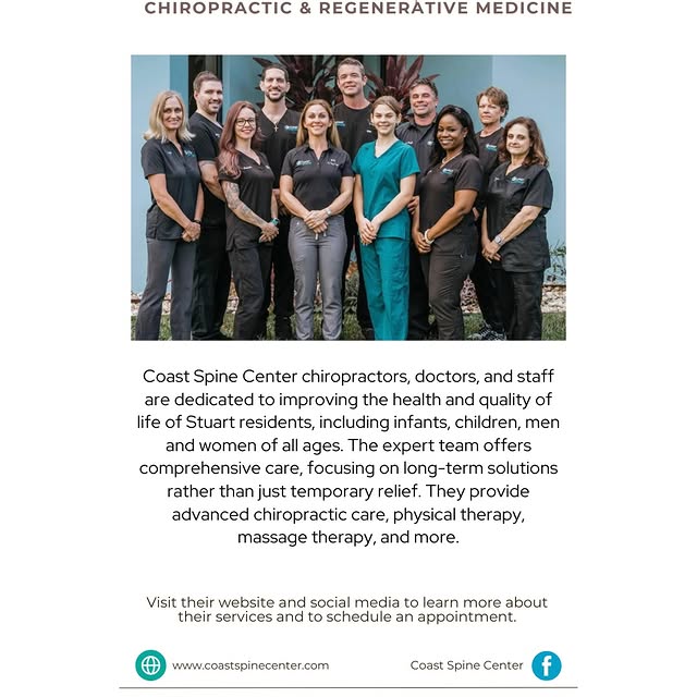 Business Spotlight 🔦

This week we’re highlighting Coast Spine Center, a team dedicate…
