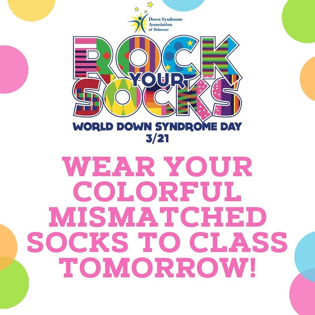 Tomorrow is World Down Syndrome Day!!! Wear your best - brightest - most colorful- mism…