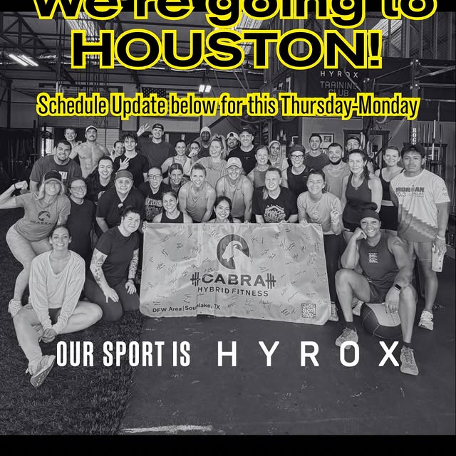 All roads lead to Houston this weekend 🐐🔥

Our crew is showing up BIG for race day.
N…