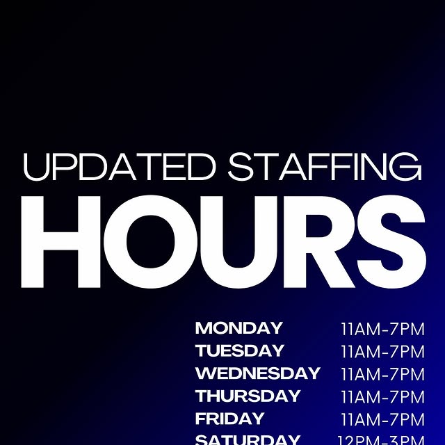 We've made some changes ⏰

Our team is available on site to help with sign ups, questio…