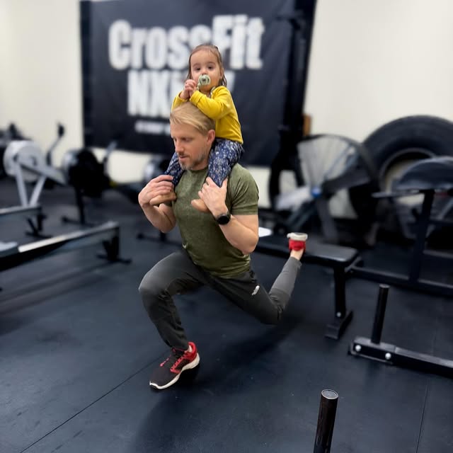 Dad mode activated! 

Building strength and memories at the same time.
 
#crossfitnxnw …