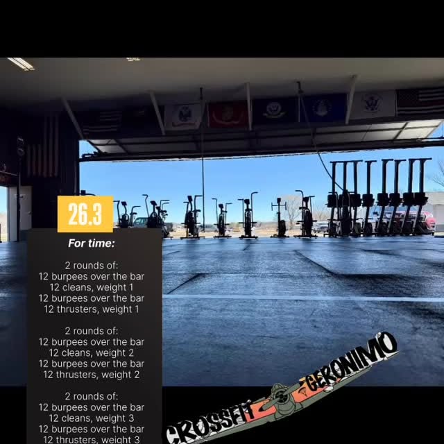 26.3…Let’s go!
#crossfit #crossfitgames
