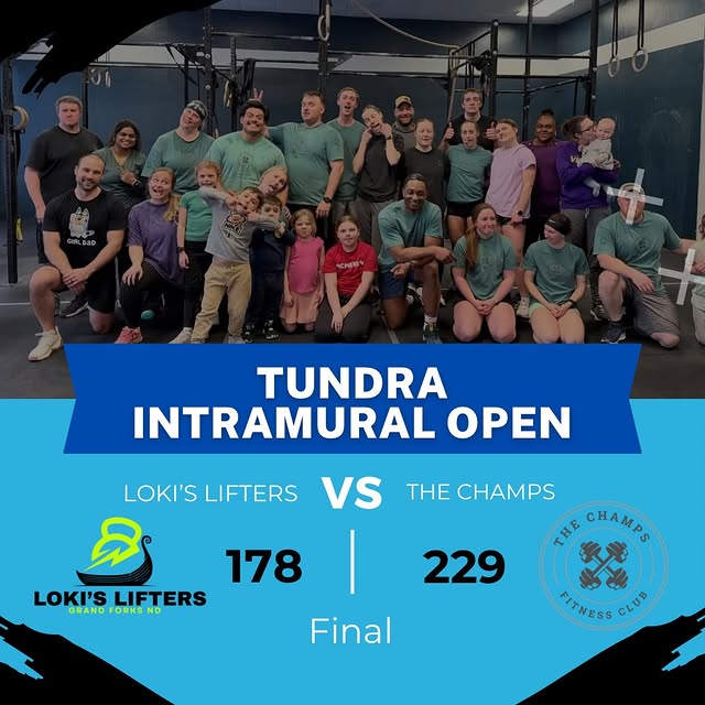 🏁🔥 FINAL RESULTS – TUNDRA INTRAMURAL OPEN 🔥🏁 

What a finish. What a three weeks. 
…
