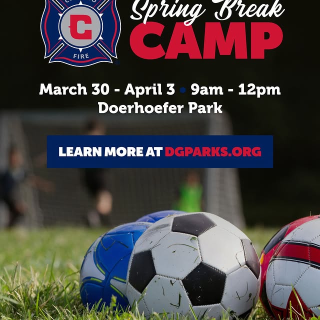 ⚽ Kick off spring break on the field!

Chicago Fire Spring Break Camp brings together s…