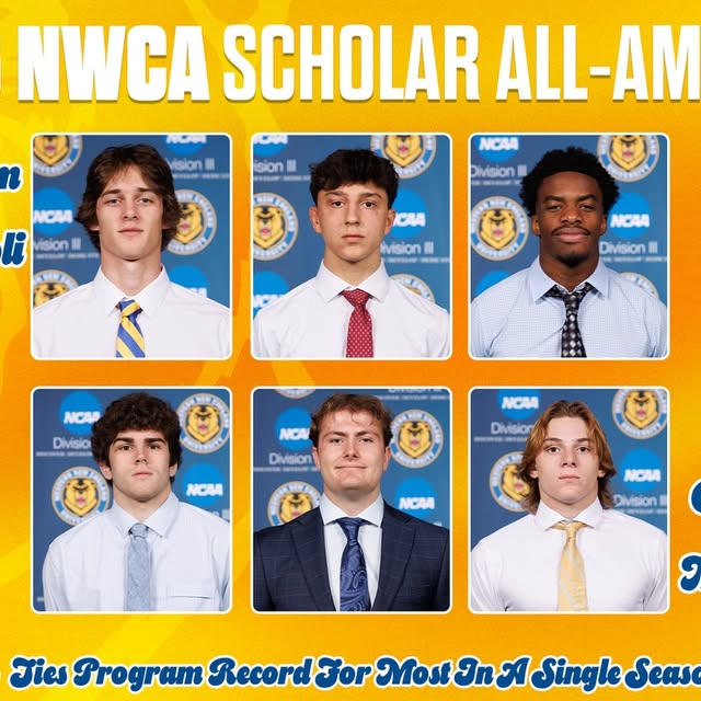 NWCA Scholar All-American 🤼✏️ 

Six members of the @wnewrestling team have picked up S…