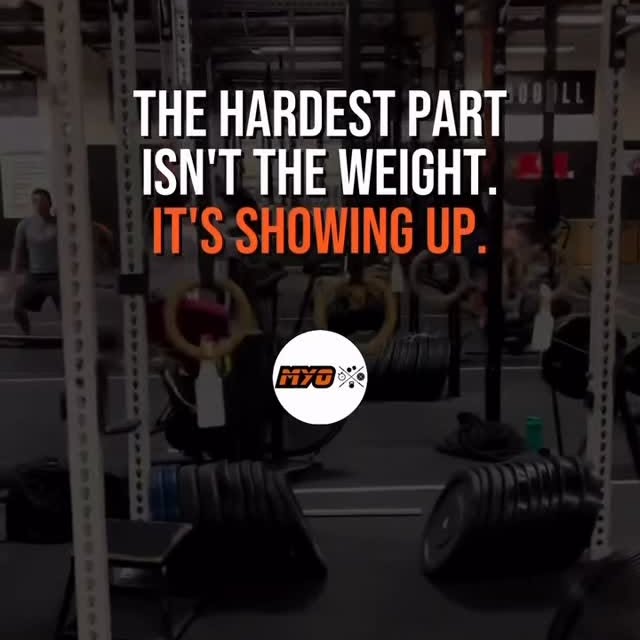 The weight isn’t what stops most people.

It’s walking through the door.

But once you’…