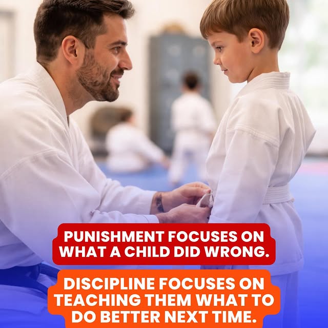 There's A Big Difference Between Discipline And Punishment.

Punishment focuses on what…