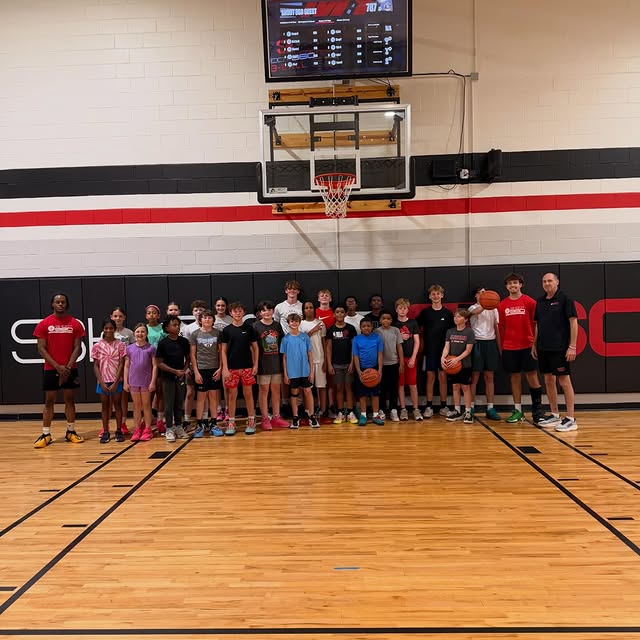 We want to give a huge shout out to Iron City Hoops program for coming and working out …