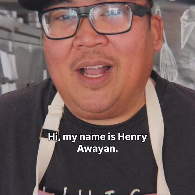 Meet the Ube King of Alameda! 👑💜 During Alameda Restaurant Week, Chef Henry Awayan is…