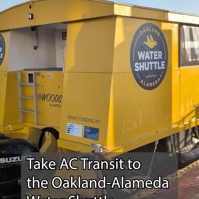 Ride AC Transit to the Oakland-Alameda Water Shuttle! 🛥️🌊

Take the Water Shuttle tha…