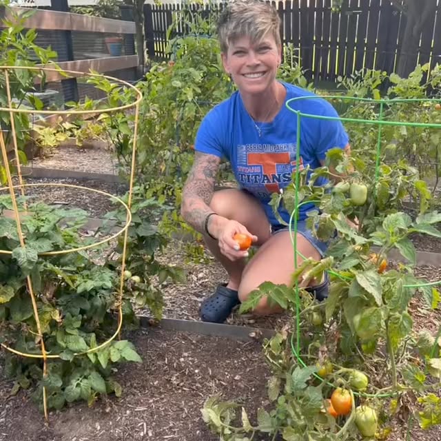 One part of the process I didn’t share last week with my food prep is our garden! We pl…