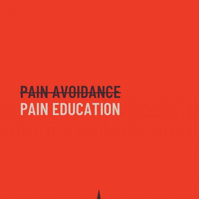 Most people learn to avoid pain at all costs. 
They stop moving, stop training, and sto…