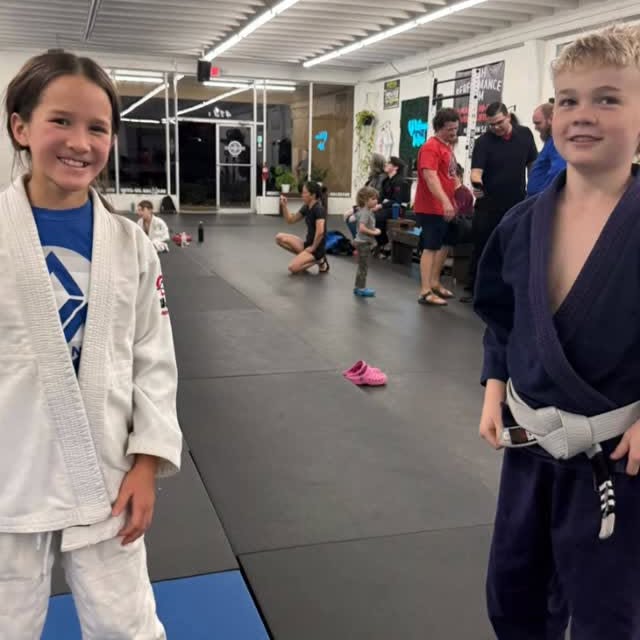 Teaching kids the beautiful art of Brazilian Jiujitsu! We have a blast but the work is …