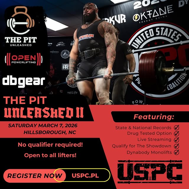 🔥 THE PIT UNLEASHED II 🔥
📍 Hillsborough, NC
📅 Saturday, March 7, 2026

⏰ Online reg…