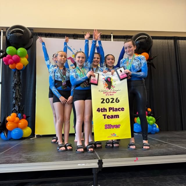 Silver athletes at the Drop It Like It’s Hot Katelyn Ohashi meet in Tahoe! #topgungymfa…