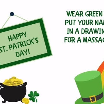 Happy St. Patrick’s Day! Wear our favorite color today for a chance to win!