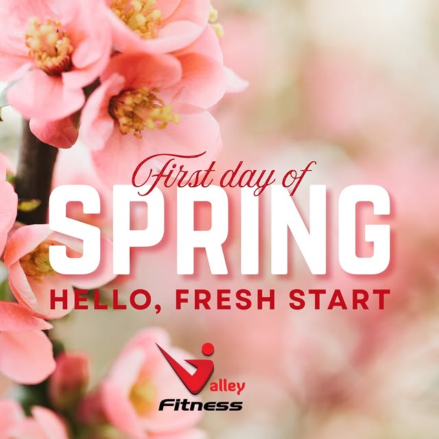 New season. New goals. New energy. What are you working toward this spring?

#FirstDayo…