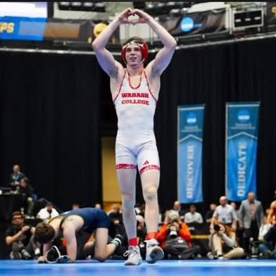 Celebrating this guy’s amazing achievement of taking 2nd in Nat’l Wrestling Tournament …