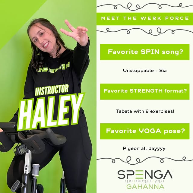 Meet the WERK Force: Haley Edition! ✨

Ever wonder what’s playing in Haley’s headphones…