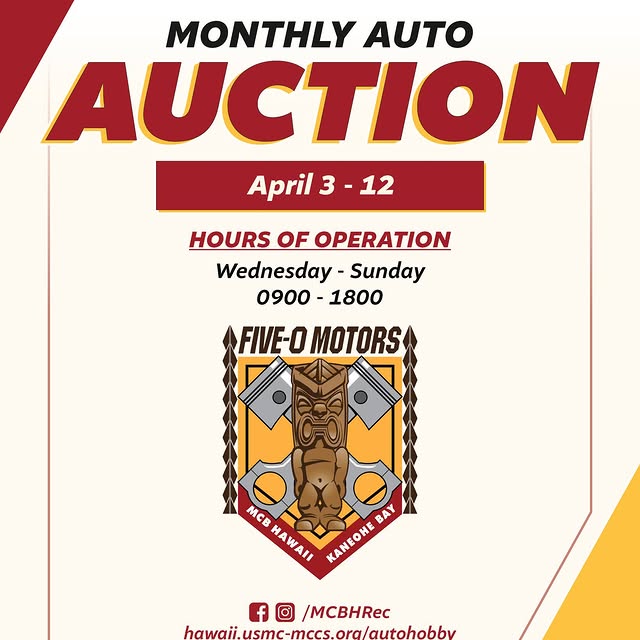 Five-O Motors Auto Auction is on the move!

Our upcoming Auto Auction will be held just…