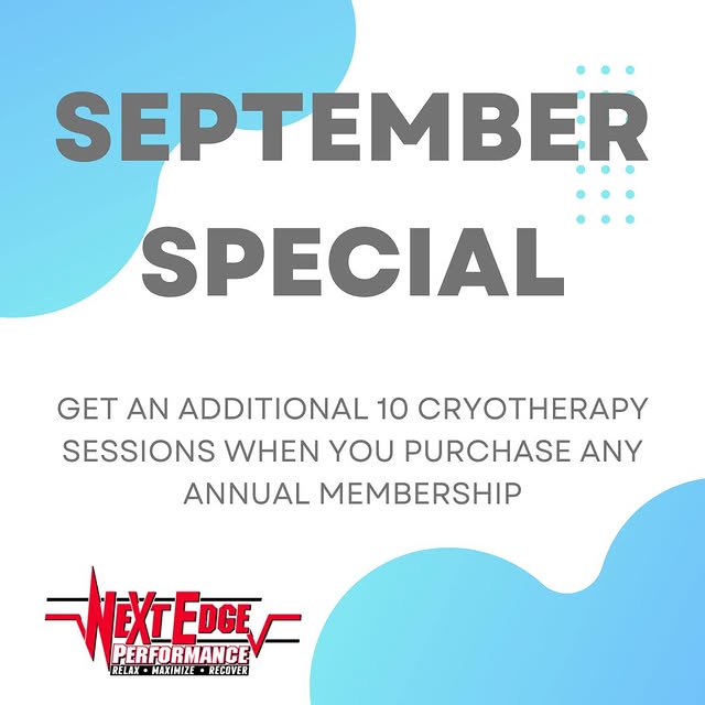 🌬️ Chill Out with Our September Special! ❄️

Purchase any annual membership at Next Ed…