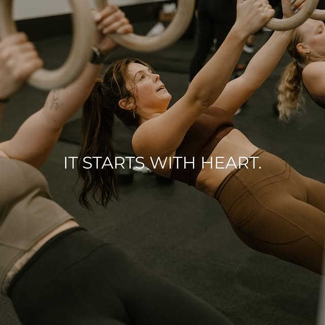 It starts with ♥️. 

Strength & Sisterhood | Vie Athletics