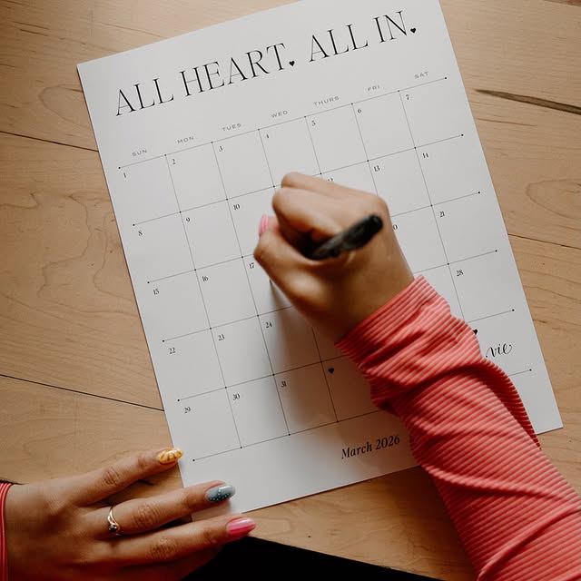 ALL HEART. ALL IN. 🖤
A little over halfway through the Challenge and still showing up.…