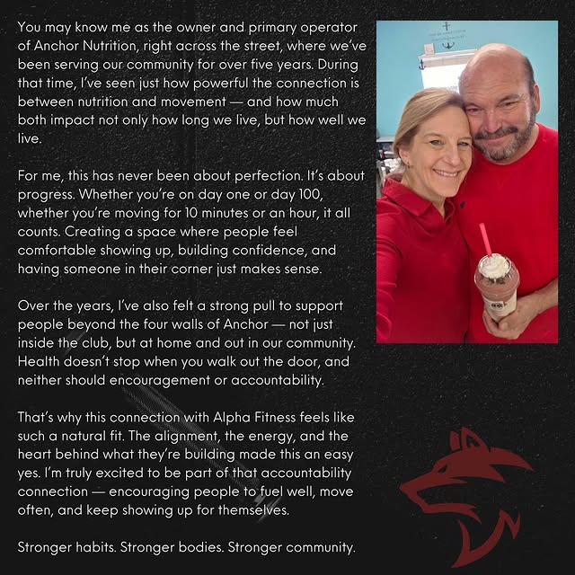 Meet Amy Temby, the second new team member at Alpha Fitness! Many of you already know h…