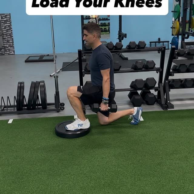 A lot of people avoid the knee because they’re afraid of pain or damage…but avoiding it…