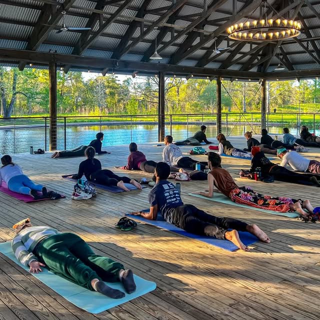 Join us tomorrow (Thursday), 6-7pm, for FREE community yoga on the outdoor pavilion. 
N…