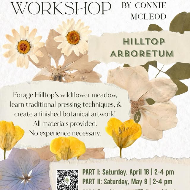 Celebrate the beauty of spring at Hilltop through the art of botanical pressing 🌸

Joi…