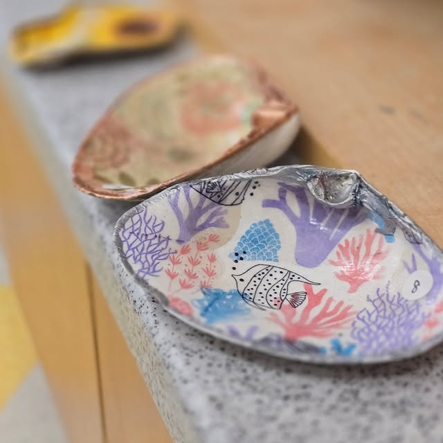 The Senior Center is doing their best to enjoy some summer sunshine on this rainy day b…